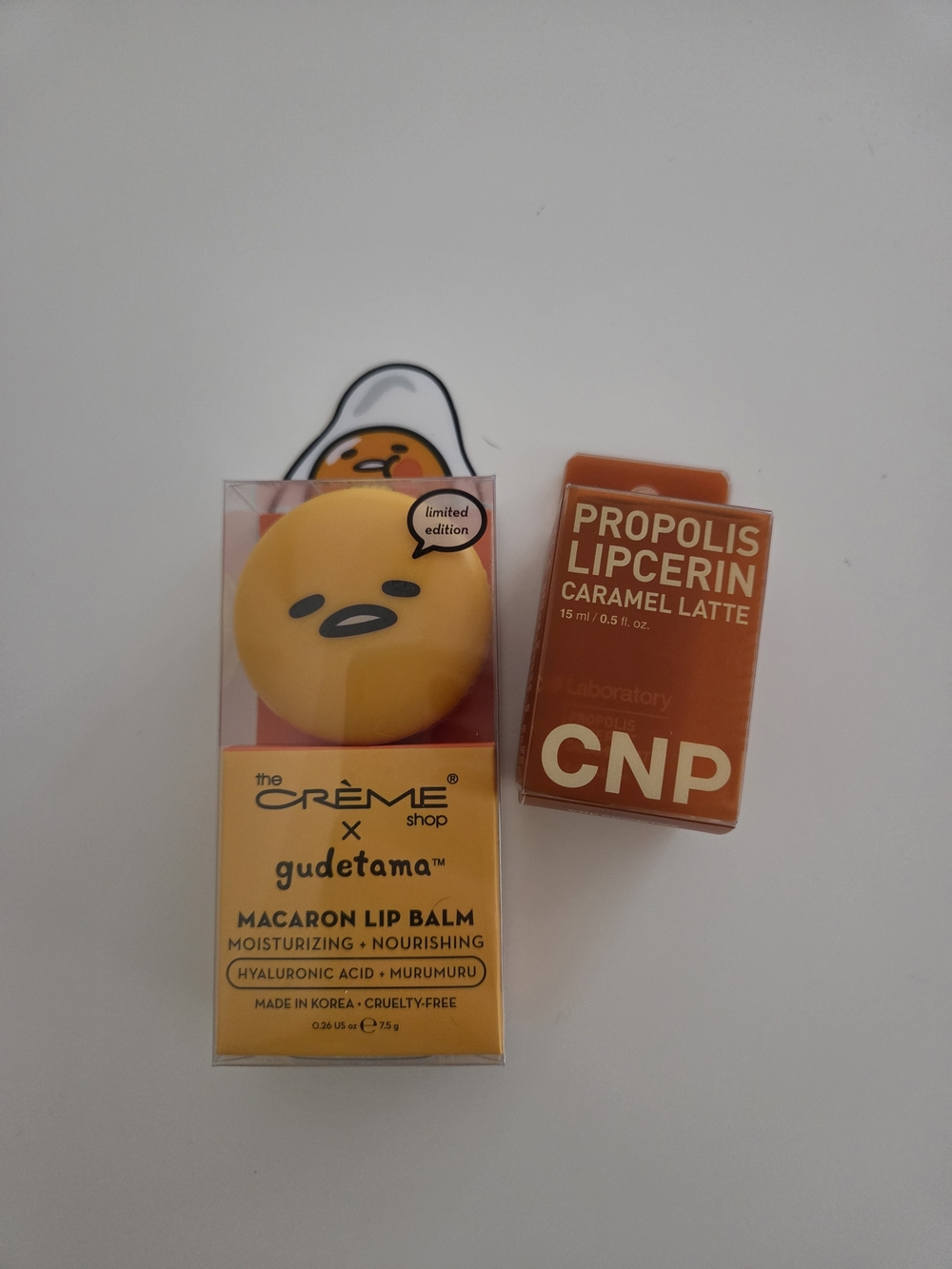 The Crème Shop x Gudetama Macaron Lip Balm - Orange